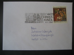 Österreich- Christkindl 6.1.2001 Dreikönigstempel Letzttag - Cartas & Documentos