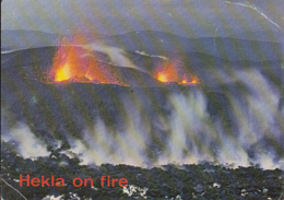 87097- HEKLA VOLCANO ERUPTION - Islande