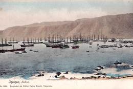 CPA   Iquique. (Chili)  Bahia  Circa  1910  Muchos Veleros  N° 3095  Ed Carlos Brandt Valparaiso - Chile