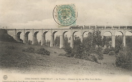 Chalindrey Torcenay Viaduc Chemin De Fer De L' Est Paris Belfort . Train. - Chalindrey