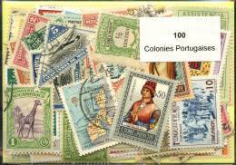 100 Timbres Colonies Portugaises - Collezioni