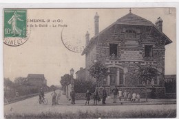 93 / BLANC MESNIL - RUE DE LA GAITE - LA POSTE / TRES JOLIE CARTE ANIMEE - Le Blanc-Mesnil