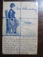 Vintage Postcard I Am Still Waiting - Koehler, Mela