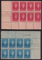 1949-242 CUBA REPUBLICA 1949 Ed.425-27 MNH RETIRO DE COMUNICACIONES BL8 ISMAEL CESPEDES - Used Stamps