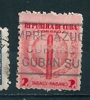 N°258 Tabaco Habano  Timbre   Cuba 1939 Oblitéré - Gebraucht