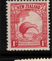 NZ 1935 1d Kiwi Inverted Wmk SG 557aw UNHM #BIR101 - Unused Stamps