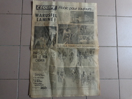 Journal L'equipe Octobre 1980 (robic)- Warusfel Lamine - 1950 à Nos Jours