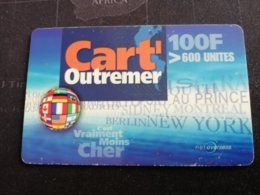 Caribbean Phonecard St Martin French   CART  OUTREMER 100 FF (SXM) ANTF CO2F **1721 ** - Antilles (Françaises)