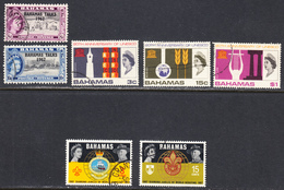 Bahamas 1963-67 Cancelled, Sc# 181-182,249-251,267-268, SG 224-225,292-294,310-311 - 1963-1973 Autonomie Interne