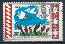 °°° RWANDA - Y&T N°1056 - 1982 °°° - Usati