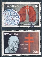 °°° RWANDA - Y&T N°1069/70 - 1982 °°° - Used Stamps