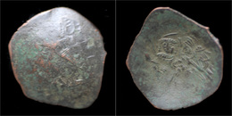 Manuel I Comnenus Bronze Trachy - Byzantinische Münzen