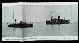 Madeira (Portugal) Navire Croiseur "MADEIRA"  Et De Transport "PEDRO GOMEZ"  - Coupure De Presse (encadré Photo) De 1931 - Autres & Non Classés