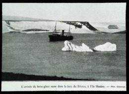 ILE HOOKER Arctique Russe  остров Гукера - Bateau Brise Glace - Coupure De Presse (encadré Photo) De 1931 - Autres & Non Classés