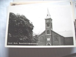 Nederland Holland Pays Bas Bunschoten Spakenburg Met Gereformeerde Kerk - Bunschoten