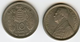 Monaco 10 Francs 1946 GAD 136 KM 123 - 1922-1949 Louis II