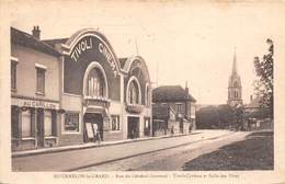 51-MOURMELON-LE-GRAND- RUE DU GENERAL GOURAUD- TIVOLI-CINEMA ET SALLE DES FÊTES - Mourmelon Le Grand