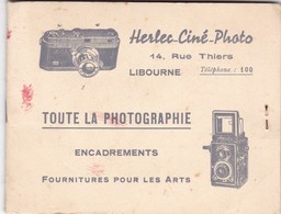 LIBOURNE ,,,HERLEC - CINE - PHOTO ,,,, TOUTE LA PHOTOGRAPHIE ,ENCADREMENT_,,,   , FOURNITURES POUR LES ARTS - Matériel & Accessoires