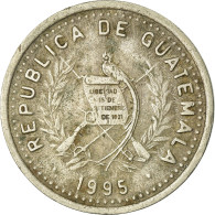 Monnaie, Guatemala, 10 Centavos, 1995, TB+, Copper-nickel, KM:277.6 - Guatemala