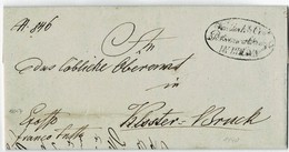 1847, " BRÜNN - Postverwaltung " Selten! , A3603 - ...-1850 Vorphilatelie