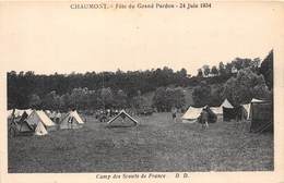 52-CHAUMONT- FÊTE DU GRANDS PARDON 24 JUIN 1934, CAMP DES SCOUTS DE FRANCE - Chaumont