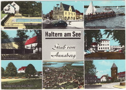 Haltern Am See: Pfadfinderheim, Schwimmbad, Motorboot-Anlegestelle,G.Könzgen-Heim,Rathaus,Siebenteufelsturm,Gnadenkapele - Munster