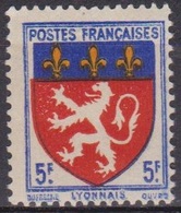 Armoiries De Provinces Françaises - FRANCE - 1943 - Lyonnais - N° 572 ** - Ongebruikt