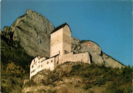 Schloss Sargans Mit Gonzen (114) - Sargans