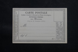 FRANCE - Carte Précurseur Non Utilisé - L 59541 - Vorläufer