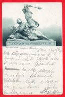 [DC6017] CPA - SVIZZERA - STANS - LE MONUMENT DE WINKELRIED A STANS - Viaggiata 1899 - Old Postcard - Stans