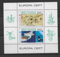 TURQUIE / CYPRUS - EUROPA  1983 - BLOC N° 4 ** MNH - COTE YVERT = 40 EUR. - Unused Stamps