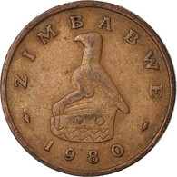 Monnaie, Zimbabwe, Cent, 1980, TTB, Bronze, KM:1 - Zimbabwe