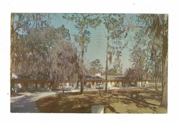 OCALA, Florida, USA, Aloha Court Motel, 1961 Chrome Postcard - Ocala