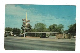 NASHVILLE, Tennessee, USA, Bozeman;s Motel & Restaurant, 1963 Chrome Postcard - Nashville