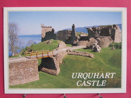 Visuel Pas Très Courant - Ecosse - Urquhart Castle - Inverness Shire - Excellent état - Recto Verso - Inverness-shire