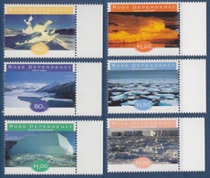 Ross, N° 60 à 65 (Sculpture Et Langue De Glace, Iceberg, Glaces Flottantes, Coucher De Soleil, Cape Evans) Neuf ** - Unused Stamps