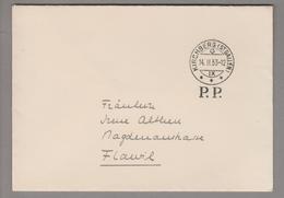 Heimat CH SG Kirchberg 1953-02-14 PP Brief Nach Flawil - Storia Postale