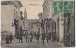 82 LAFRANCAISE Rue Louis Pernon Et L'Eglise - Lafrancaise