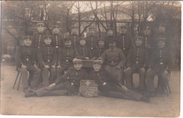 MEININGEN Kaserne Hintergrund Rekruten Porträt Schild Zur Erinnerung Kriegsjahr 1914/16 Gelaufen 15.1.1916 Als Feldpost - Meiningen