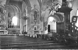 53 - QUELAINES : L'Eglise : Lintérieur - CPSM Village (2.150 Habitants ) Dentelée Noir Blanc Format CPA - Mayenne - Sonstige & Ohne Zuordnung