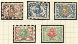 SUEDE SWENDEN De 1887 STOCKHOLM STOCKHOLMS 5 Timbres - Local Post Stamps