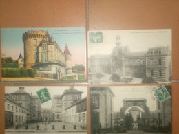 CAB551  Lot De 4  CPA  : Ancien Seine Et Oise / RAMBOUILLET - 5 - 99 Cartes