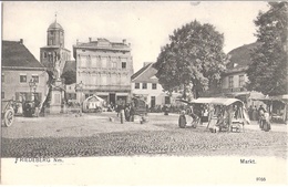 FRIEDEBERG NeumarkStrzelce Krajenskie Markt Belebt Geschäfte Denkmal Reinicke & Rubin 1904 TOP-Erhaltung Ungelaufen - Neumark