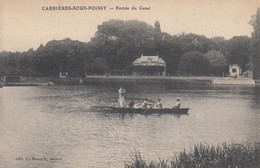 CARRIERES-SOUS-POISSY: Entrée Du Canal - Carrieres Sous Poissy