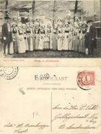 Nederland, HINDELOOPEN, Damesgroep In Klederdracht (1907) Ansichtkaart - Hindeloopen