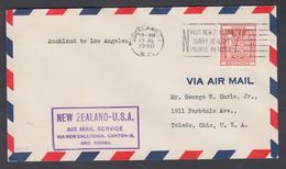1940. New Zealand. NEW ZEALAND STAMP DUTY 4 FOUR SHILLINGS On Cover To Ohio, USA From... (MICHEL STEMPEL 31) - JF323600 - Lettres & Documents