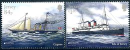 Europa 2020 - Jersey - Mail Ships (Cygnus & Isle Of Jersey) ** - 2020