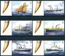 Europa 2020 - Jersey - Mail Ships (série Complète 6 Timbres Dont 2 Europa) ** - 2020