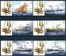 Europa 2020 - Jersey - Mail Ships (série Complète 6 Timbres Dont 2 Europa) ** - 2020