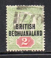 T856 - BECHUANALAND 1892 , Yvert N. 32  Usata  (2380A) - 1885-1895 Colonia Britannica
